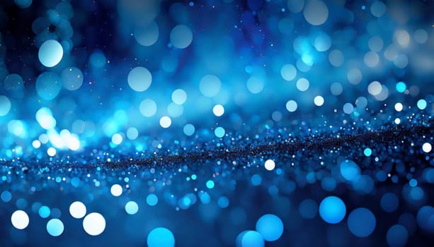 abstract futuristic blue background. AI generated