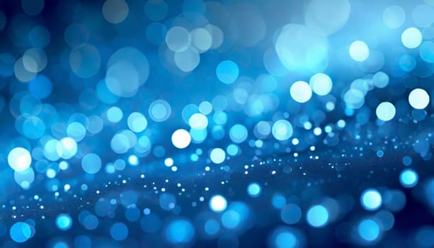 abstract futuristic blue background. AI generated