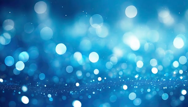abstract futuristic blue background. AI generated