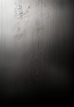 Vertical metal texture, steel silver background AI generated image