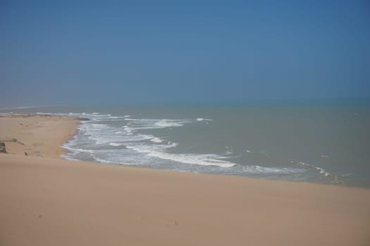 Las Dunas del Taroa, famous sand dunes close to Punta Gallinas, La Guajira, Colombia 2020