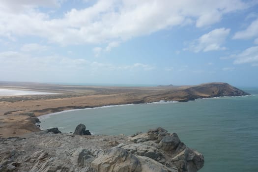 Spectacular view from the Cerro de Pilon de Azucar, La Guajira, Colombia 2020