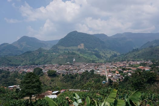 View onto Jardin, Eje Cafetero, Colombia 2020