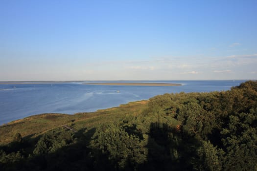 The island of Bock lies in the Baltic Sea southwest of the island of Hiddensee and east of the peninsula of Zingst