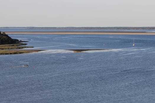 The island of Bock lies in the Baltic Sea southwest of the island of Hiddensee and east of the peninsula of Zingst