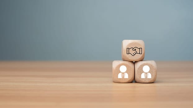 Recruitment management Business concept. Relationship Management with global structure. Human Resources. Management recruitment employment headhunting concept. HRM or Human Resource Management concept.