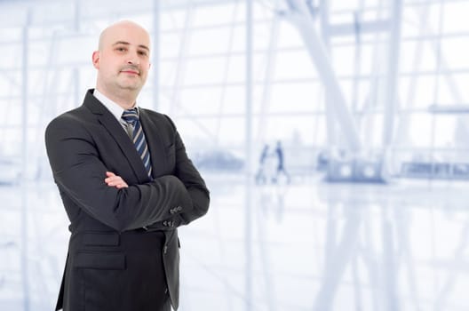 young business man portrait at the office