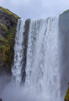 Skogar Iceland, Skogafoss waterfall in south Iceland