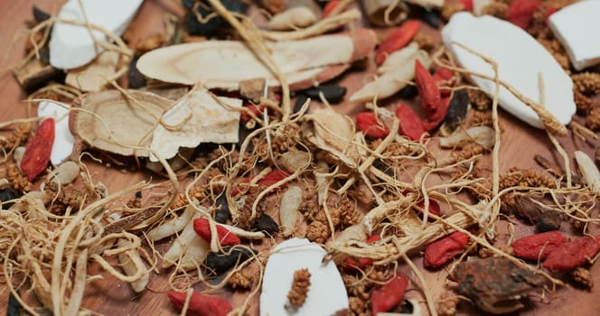 Traditional Chinese herbal medicine tea