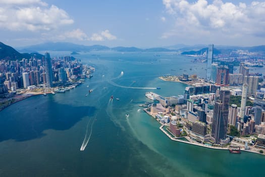 Hong Kong, 11 September 2019: Hong Kong city