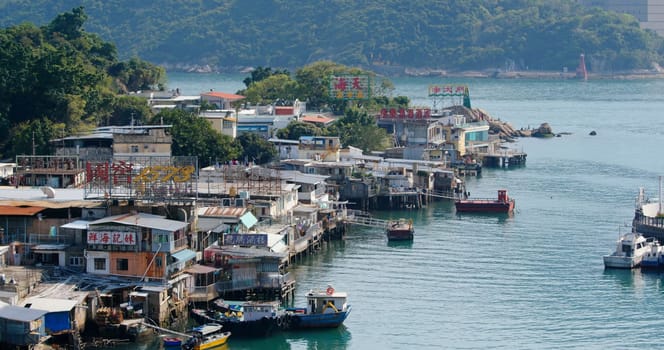 Lei Yue Mun, Hong Kong 23 March 2020: Hong Kong fishing village