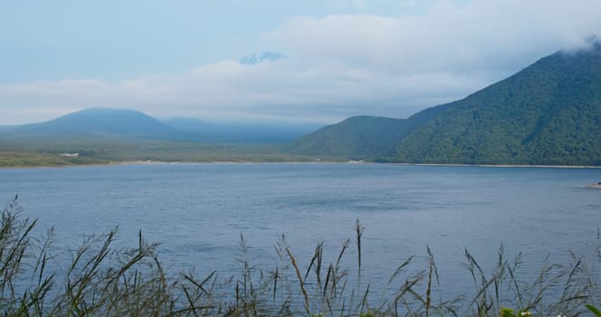 Shojiko in yamanashi of Japan
