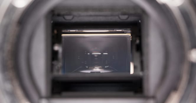 Digital Camera sensor close up