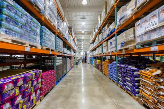 Taiwan 30 October 2023: Costco store in Taiwan