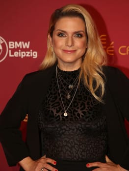 Jeanette Biedermann bei 29. Jose Carreras Gala 2023 am 14.12.2023 in Media City Leipzig