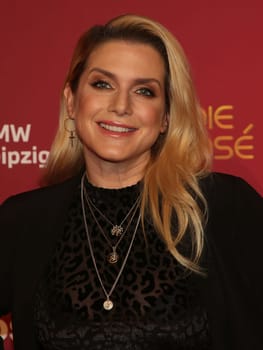 Jeanette Biedermann bei 29. Jose Carreras Gala 2023 am 14.12.2023 in Media City Leipzig