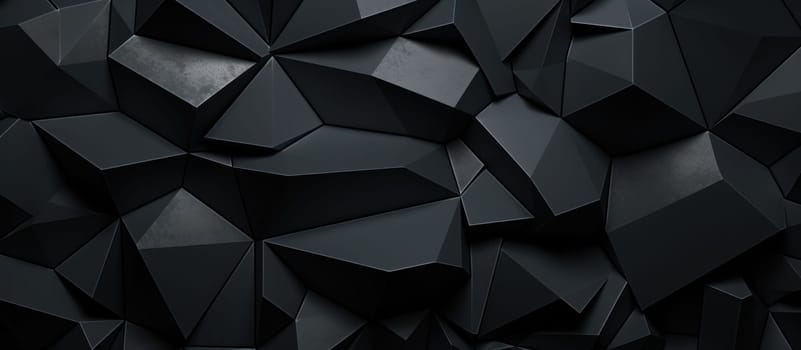 black geometric background for video production.