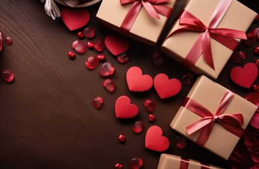 valentine's day decoration and cards for friends.