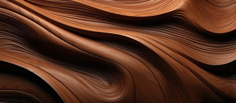 a realistic wood wave pattern and wall.