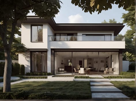 Modern house for sale or rent