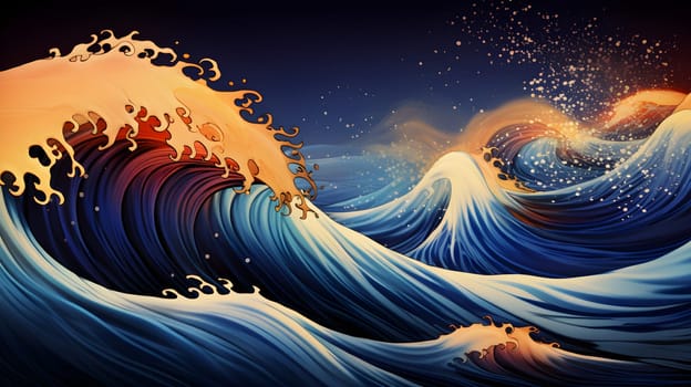 Abstract images of waves, rainbows, and stars can mean many things, such as change, possibility, mystery Together, change and possibility. The world is constantly changing the potential to get better