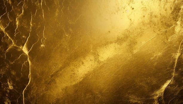 Gold background texture. Abstract golden background. AI generated
