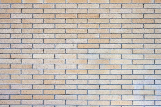 Background from a beige clinkered wall