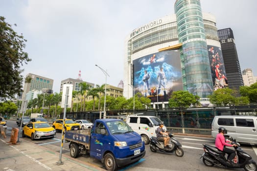 Taipei, Taiwan 13 September 2023: Taipei city in ximending district