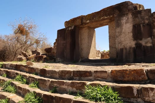 Tumba 105/Tomb 105 at the archaeological site of Monte Alban, Oaxaca, Mexico 2022