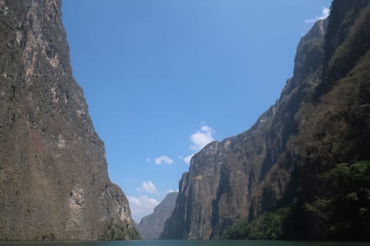 Beautiful landscape of the Sumidero Canyon, Chiapas, Mexico 2022