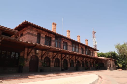 The old train station of Queretaro, Mexico 2022