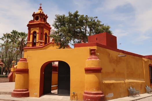 The Saint Sebastians Church/Temple/Parroquia de San Sebastian in San Sebastian Bernal, Queretaro, Mexico 2022