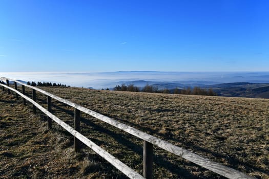 Winter hike on the Wasserkuppe in the Rhön
