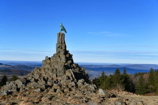 Aviation memorial on the Wasserkuppe