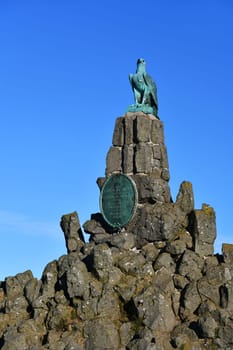 Aviation memorial on the Wasserkuppe