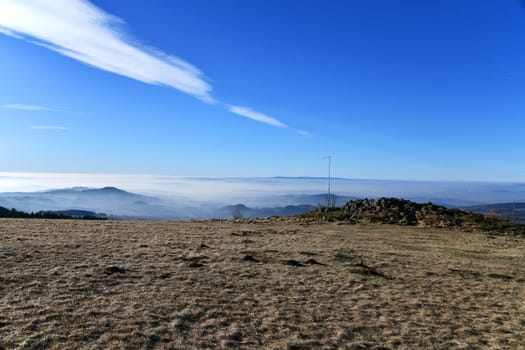 Winter hike on the Wasserkuppe in the Rhön
