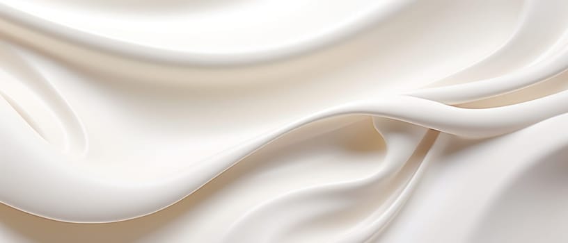 Creamy waves. Created using AI generated technology and image editing software.