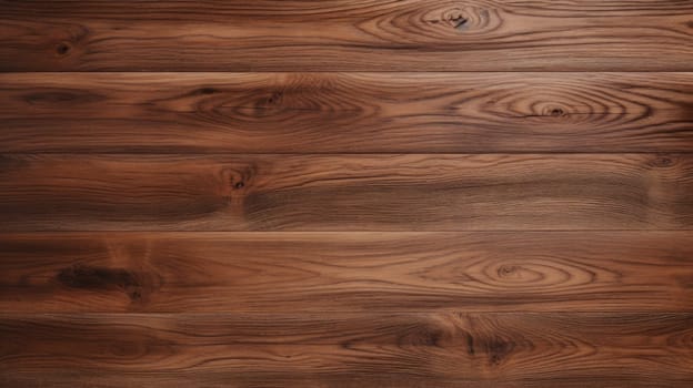 Wood grain texture with warm brown tones. Created using AI generated technology and image editing software.