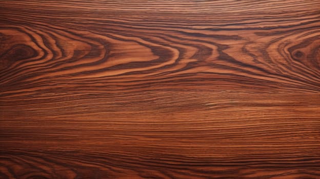 Wood grain texture with warm brown tones. Created using AI generated technology and image editing software.