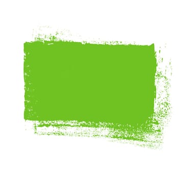 Cool green grunge Banner or Paintbrush texture