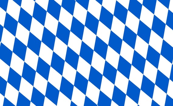 Bavarian background: Blue and white seamless diamonds