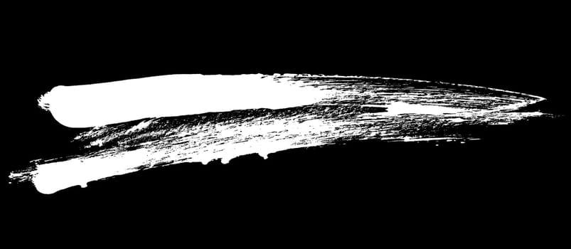 White painted stroke - Paintbrush texture