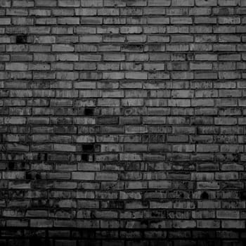 Very rustic black bric wall texture