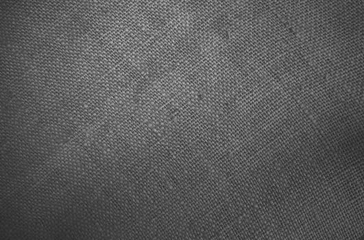 Rustic dark grey cotton texture background