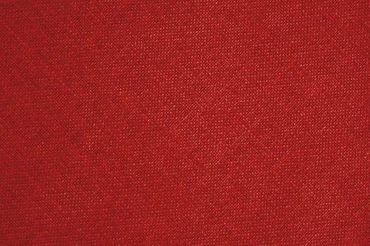 Red empty linen texture background
