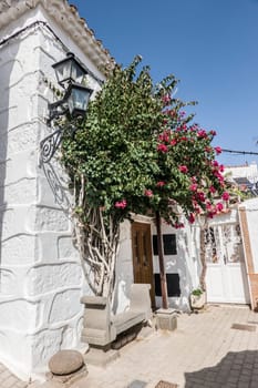 liebevoll restaurierte Häuser im Vorzeigedorf Fataga, San Bartolomé de Tirajana, Gran Canaria, Spanien