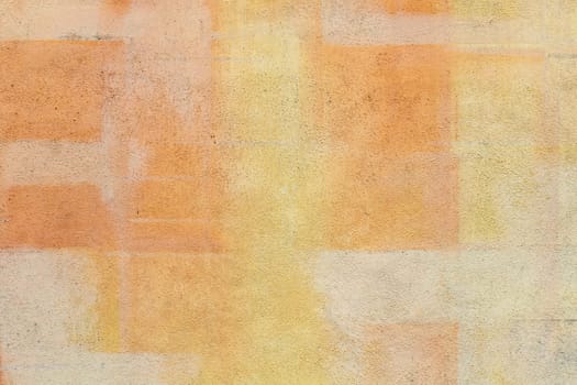 pattern of harmonic yellow textured house wall