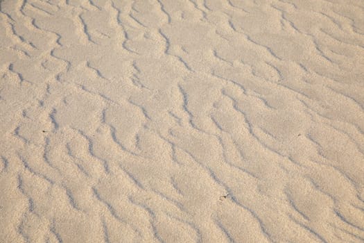 background of beautiful harmonic sandy beach with soft waves