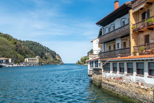 small village at the coast Pasaia Donibane, Gipuzkoa, in Basque Country, Spain
