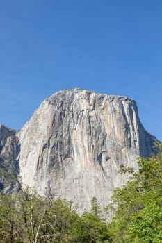 el capitan rock in Yosemite valley, USA